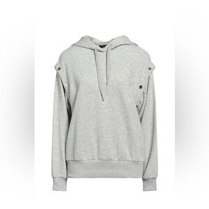 Armani Exchange Light Gray Women's Hoodie